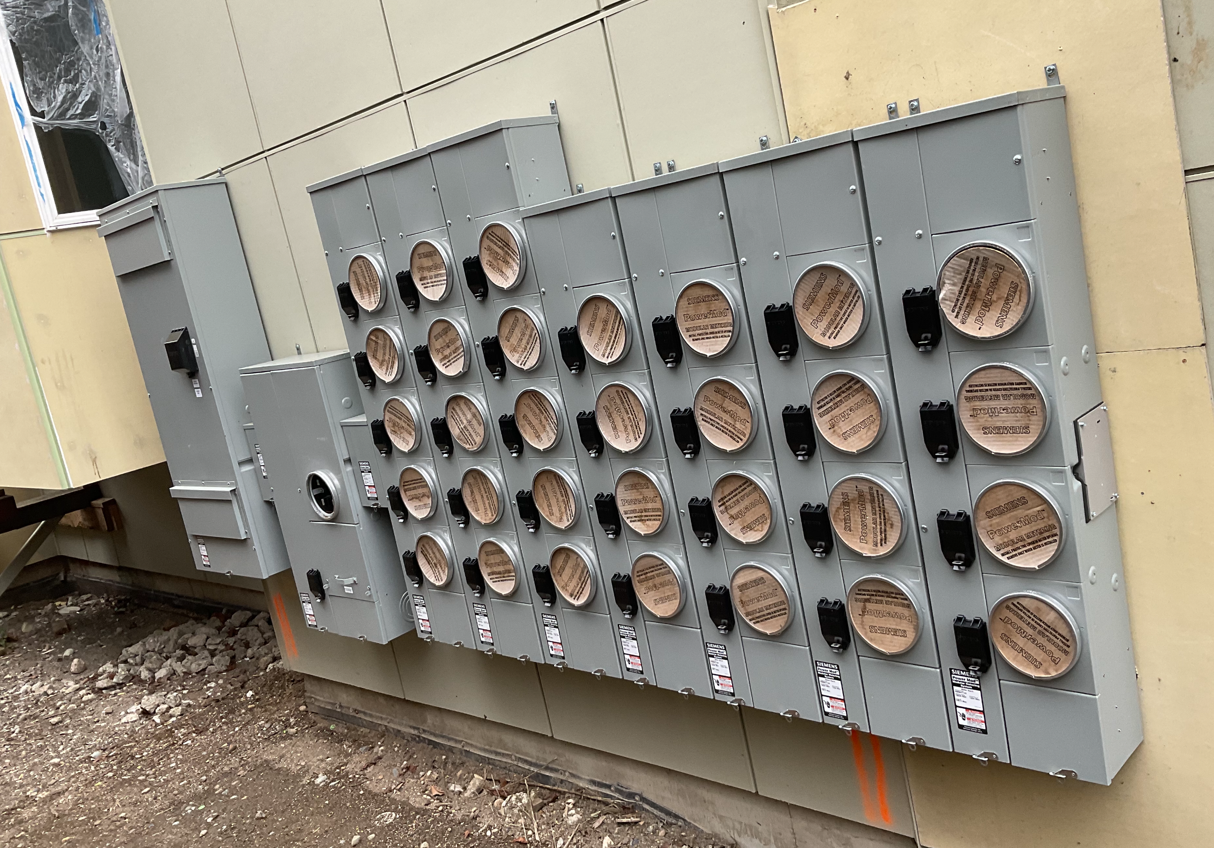 Electrical Service-Meter Stack